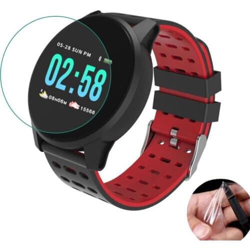 3pcs Soft Clear Protective Film Guard Protection For KSUN KSR901 W1 Smart Watch Smartwatch Screen Protector Cover (Not Glass)