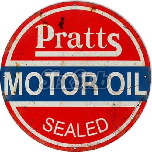 Pratts Motor Oil Car Retro stickers decals# 027057