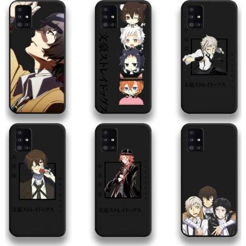 Bungou Stray Dogs Dazai Osamu Phone Case For Samsung Galaxy A52 A21S A02S A12 A31 A81 A10 A20E A30 A40 A50 A70 A80 A71 A51 5G