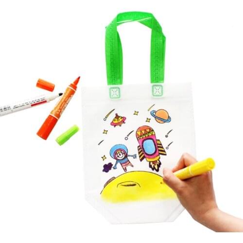 Kids Painting Bags Toys for Children Art and Crafts Drawing No Pen Learning Materials Juguetes Set Coloring Boy Girl Educational