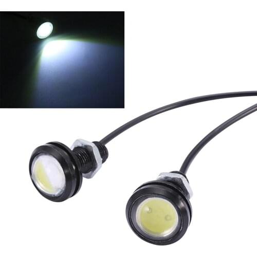 18w Car Eagle Eye DRL Led Daytime Running Lights LED 12V Backup Reversing Parking Signal Automobiles Lamps DRL Car styling