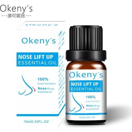 Nose Essential Oils Reduce Narrow Thin Nose Lift Up Cream No Surgery Powerful Nasal Bone Remodeling Oil