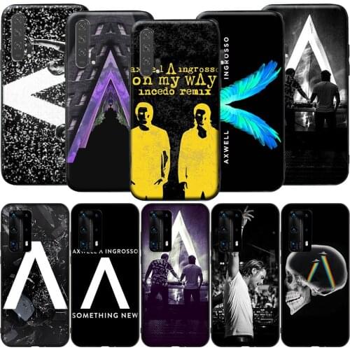 GX27 Axwell Ingrosso Silicone Case for Huawei P9 P10 P20 P30 P40 Y6 2018 Y7 Y9 Lite Pro Max Prime Mini