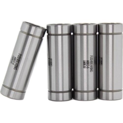 LM8LUU Linear Motion Bearing 8*15*45mm ( 4 Pcs ) Long Type LM8 LM 8mm LM08LUU Linear Bearings LM8 LUU