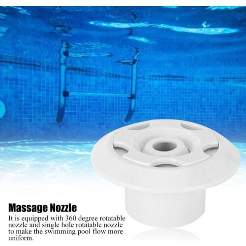 2in Swimming Pool Massage Eyeball Nozzle Water Outlet Massage Bathtub Nozzle High Quality Swimming Pool Cleaning Tool Set