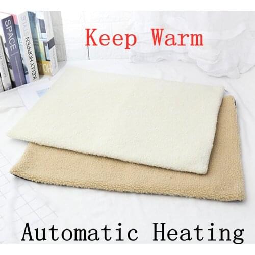2019 New Pet Soft Fleece Cat Self-heating Bed Mat Dog Rest Blanket Winter Foldable Pets Warm Sleep Mattress For Dogs Cats