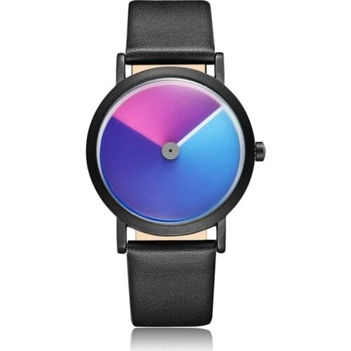 2020 New Unique Minimalist Creative Watch Geek Swirl Fashion Design Brand Luxury Wrist Watch For Men Women Simple Quartz Watch