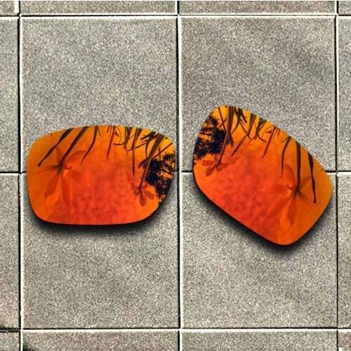 Fire Red Sunglasses Replacement Lens for-Oakley Mainlink Frame 100% UV Protection Good Fitness