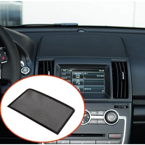 1pcs Car Central Control Instrument Panel Volume Speaker Network Trim For Land Rover Freelander 2 2013 2014 2015 Car Accessories