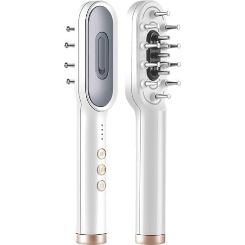 Golden Rice Hair Nourishing Massage Comb to increase dense hair ,healthy hair,red light, electric medicine applicator, liquid