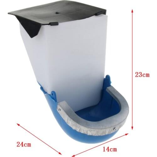 Pet Cage Hamster Rabbit Ferrets Water Drinker Food Feeder Waterer Dispenser