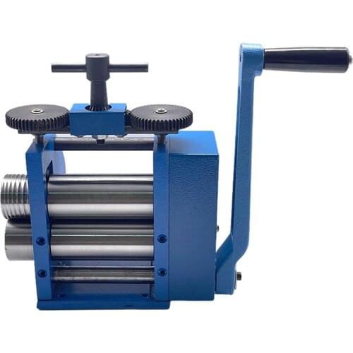 Manual Rolling Mill Machine For Metal Sheet/Wire/Flat Pressing Jewelry Press Tabletting Tool