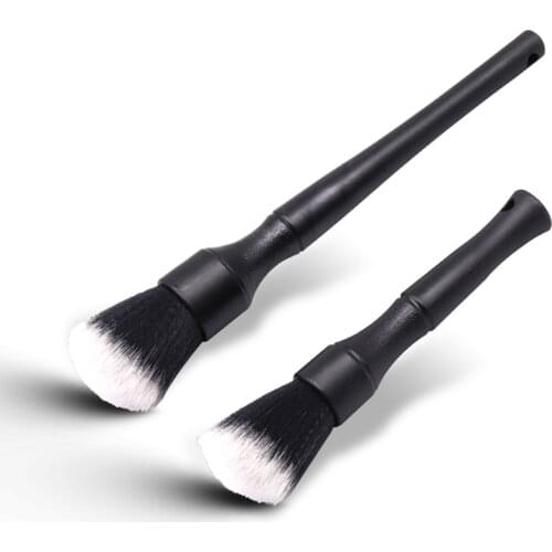 Car wash brush set Air conditioning air outlet cleaning soft brush Electronic product cleaning brush Piano brush 2 Pcs Set