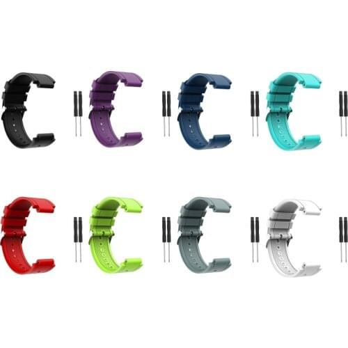 Replacement Silicone Watch Band Wrist Strap for garmin- Vivoactive Acetate Q39D