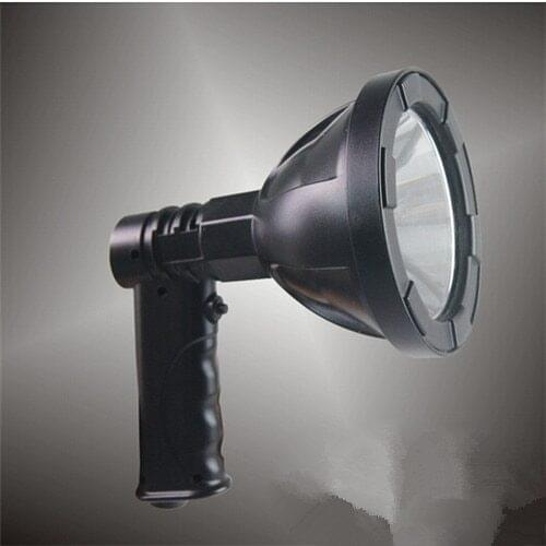 Led glare High energy long range lithium battery Handheld searchlight Security Patrol outdoor Hunting high brightness flashlight