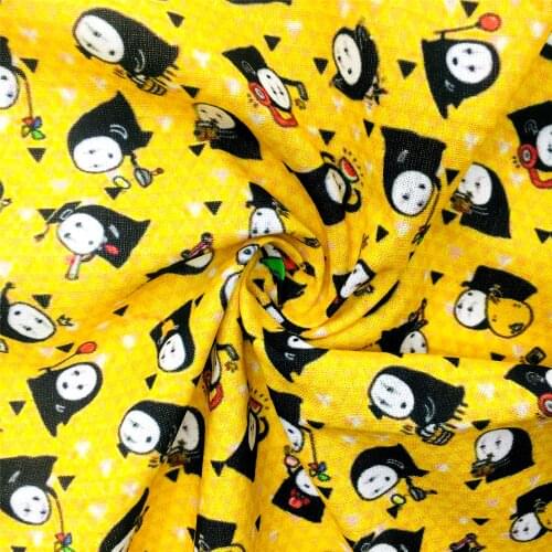 50*145cm Japan Printed Polyester Cotton Fabric for Tissue Sewing Quilting Fabrics Needlework Material DIY Handmade,1Yc18274