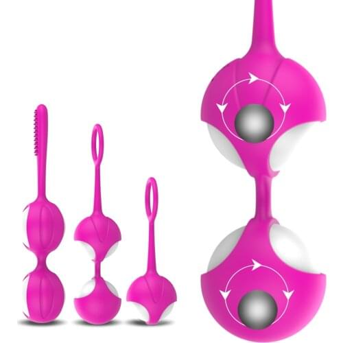 Smart Vaginal Balls Sex Toys Vaginal Tighten Exercise Kegel Balls for Women Female Silicone Vaginal Geisha Balls Ben Wa Ball