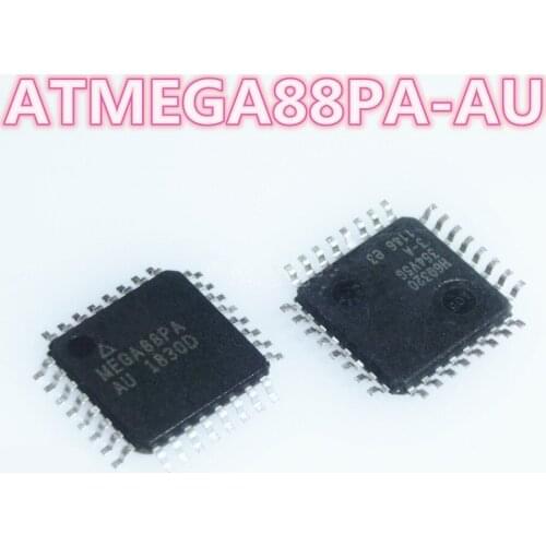 5piece/LOT ATMEGA88PA-AU MEGA88PA-AU MEGA88PA ATMEGA88PA Embedded microcontroller TQFP32 Free shipping