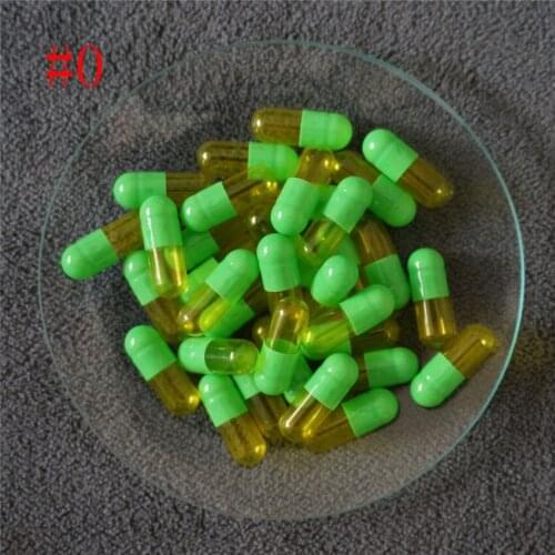 0# 3000pcs 0 Size High Quality Hard Gelatin Empty Capsules,DIY Hollow Gelatin Capsules ,Refillable Joined or Separated Capsules