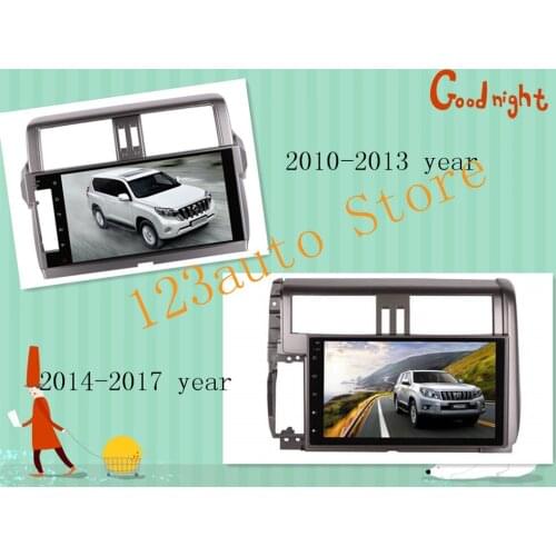 10.1 inch Android 8.0 7.1 eight Octa core Car CD DVD GPS Player for Toyota Prado 2010 2011 2012 2013 2014 2015 2016 2017
