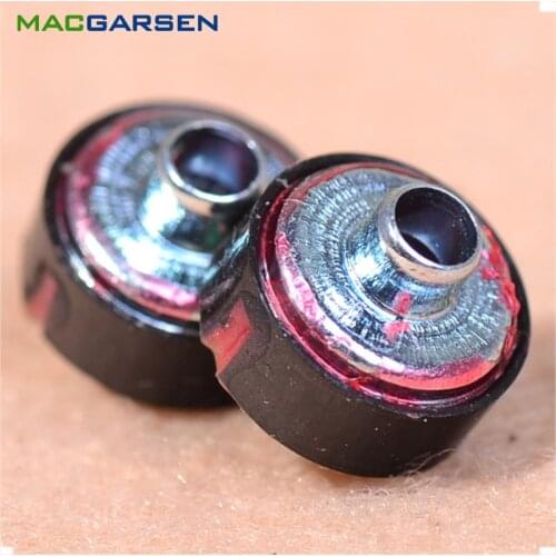 10pcs 8mm Earphone Speaker unit 16 ohm Headphone Accessories Replace Repair New HIFI subwoofer Earphone Speaker unit