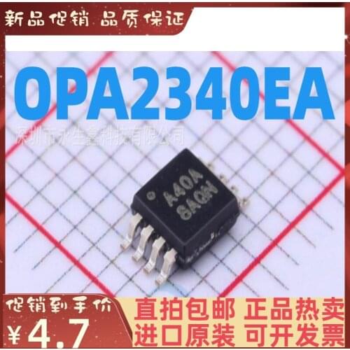 2-10PCS/lot | OPA2340EA OPA2340 A40A MSOP-8 New original IC