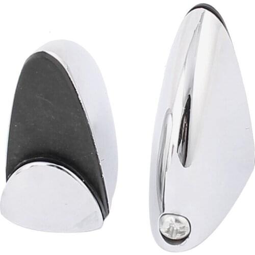 2 pcs F type glass shelf bracket clip mounting clip support