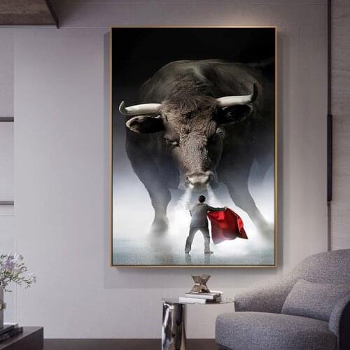 Big Large Picture Decoration for Home Canvas Poster for The Home Modern Fashion Animal Painting for Interior Loft Decor Frameles
