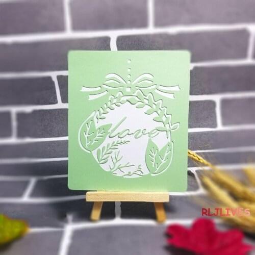 Tree Leaves Metal Cutting Dies DIY Scrapbooking Card Stencil Paper Craft Handmade Album Handbook Decoration