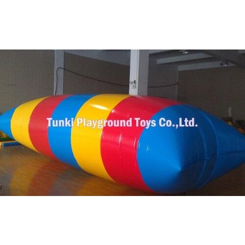 Cheap pillow bouncer water game platform jumping sesh air bag