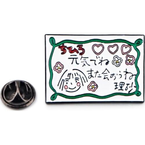 K1629 Anime Pins Metal Enamel Pins and Brooches for Women Men Lapel Pin Backpack Bags Badges Kids Gifts