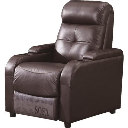 Manufacturer new modern minimalist cinema sofa electric massage home theater project custom sofa