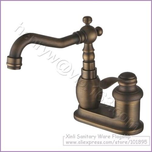 L16376 - Luxury Brass Hot & Cold Water Bronze Basin Mixer