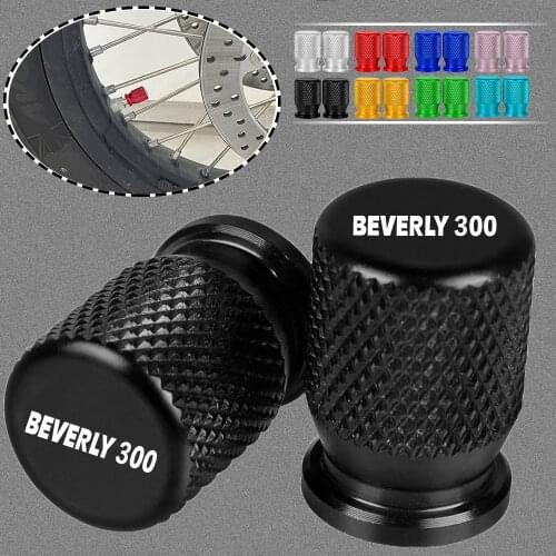 Motorcycle Tire Valve Air Port Stem Cover Cap Plug CNC Aluminum Universal FOR PIAGGIO BEVERLY 250 300 BEVERLY300 2011 - 2021