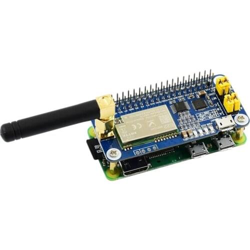 Waveshare SX1262 LoRa HAT for Raspberry Pi Covers 915MHz Frequency Band with Spread Spectrum Modulation