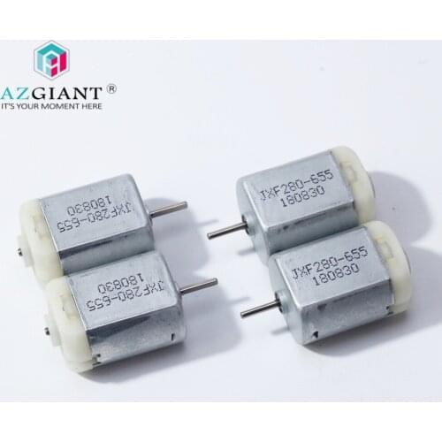 AZGIANT 4pcs 10MM Car Central Door Lock Actuator Motor FC-280PC-22125 FLAT SHAFT D Spindle for Toyota Landcruiser Tundra