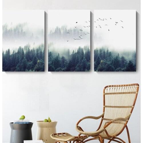Nordic Decoration Landscape Poster and Prints Life Quote Sea Landscape Wall Art Canvas Painting Decorative Picture Home Decor