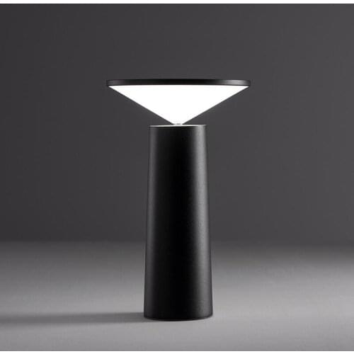 New Led Touch Sensor Table Lamp Battery Cordless Portable night lights Bar KTV coffee Desk Light Rechargeable Bedroom lighting