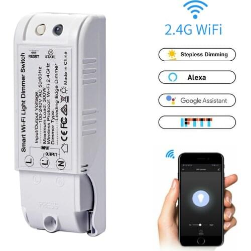 Wifi Switch Universal for Smart Home Automation Module Diy Dimmer Voice APP Remote Controller For Alexa / Google Smart Life