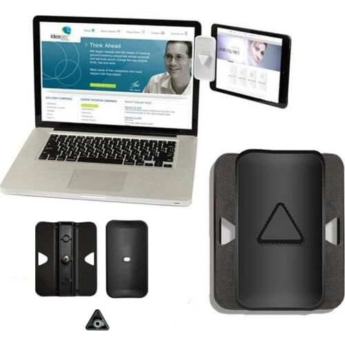 10pcs Portable Adjustable Stand Holder Clip Collapsable Triple Screen Workstation Multi Screen Laptop Stand Mount Clip Display