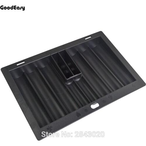 350/500pcs Texas Hold'em Poker Poker Chip Tray Black Jack Plastic Tray Gambling Casino Poker Club Board Game Accessory