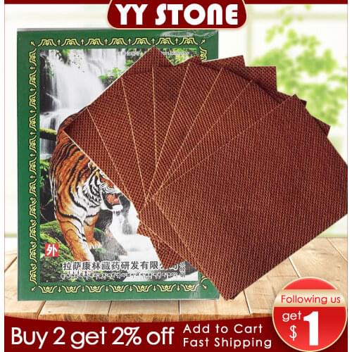 8Pcs /Bag Neck Back Body Pain Relaxation Pain Tiger Balm Joint Pain Patch Killer Body Back Relax