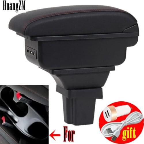 Centre Console Storage Prisma armrest Box For chevrolet onix Armrest Arm Rest Rotatable cobalt Car accessories