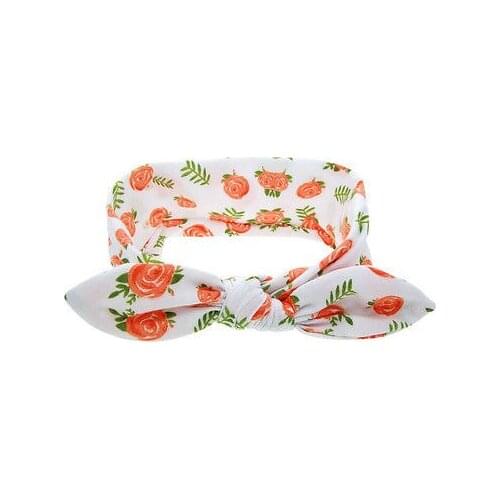 Christmas Party Gift For Baby Cute Beautiful Colorful Kids Girl Infant Baby Headband Toddler Lace Bow Flower Print Headwear