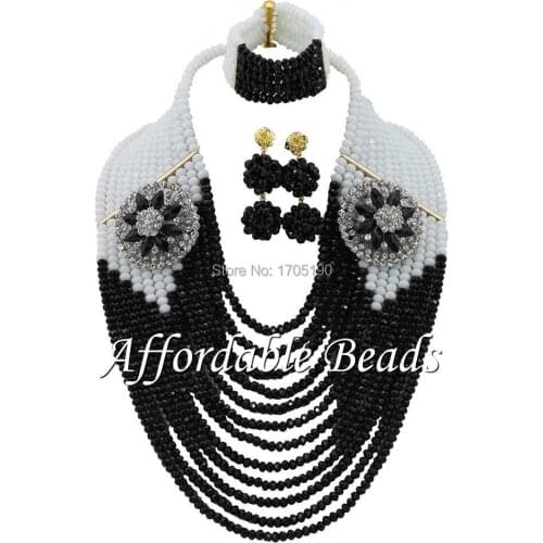 Marvelous Beaded Nigerian Jewelry Rare Nigerian Beads Set ABE024