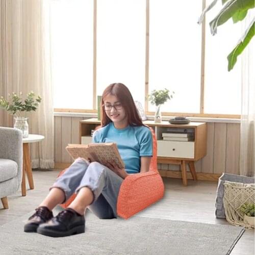 Creative Wedge Shaped Reading Waist Pillow Adjustable Reading and TV Backrest
