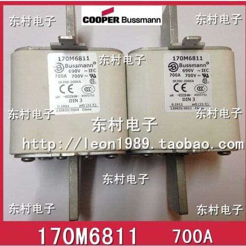 [SA]United States BUSSMANN Fuses 170M6811 170M6811D 700A 690V 700V fuse