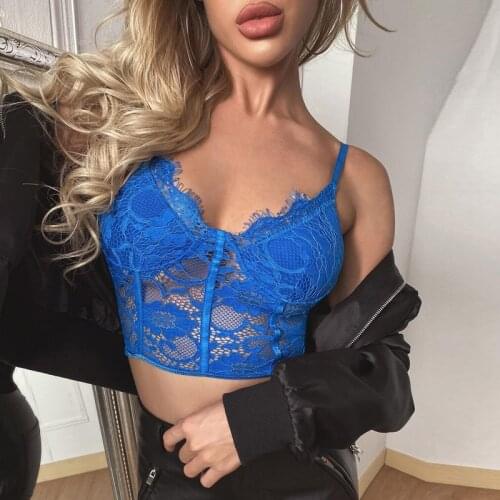 Sexy Bras Women Underwear Women Bra Vest Crop Women Ladies Lace Wireless Bra Lingerie Sexy V-Neck Underwear Female Sleep Tops