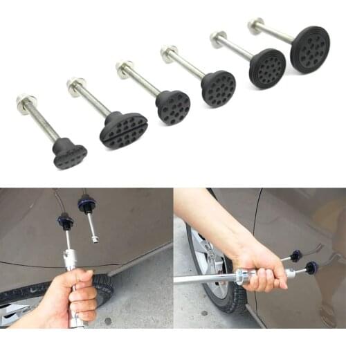 6pcs Car Body Dent Damaged Broken Removal Tool Repair Puller Remover Nut Gasket Kits Dent Repair Tool удаление вмятин