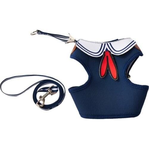 Navy Collar Vest Style Chest Strap For Pet Dog Fashionable and elegant pet supplies pet vest sling, practical and durable,cool
